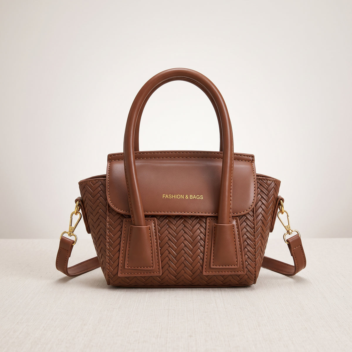 The Seoul Retro Woven Shoulder Bag – Rhafes Exclusive