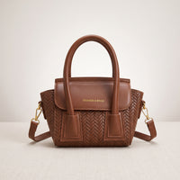 The Seoul Retro Woven Shoulder Bag – Rhafes Exclusive