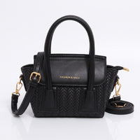 The Seoul Retro Woven Shoulder Bag – Rhafes Exclusive